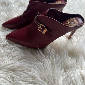 Elegant Burgundy  heels.Vince Camuto